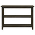 Rachelle 2-shelf Wood Entryway Console Table Deep Merlot