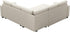 Belffin Modular Sectional Sleeper Sofa with Pull Out Couch Bed Velvet Convertible L Shaped Sectional Couch for Living Room Apartment Beige