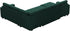 Belffin Modular Sectional Sleeper Sofa with Pull Out Bed U Shaped Sectional Sofa Couch with Storage Ottoman Velvet Covertible 7-Seater Sofa for Living Room Green