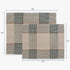 Outer Bug Shield Outdoor Throw Blanket w/Insect Shield Repellent Gear Technology- Lightweight Insect-Repellent Outdoor Blanket, Camping, Picnic & Beach Blanket, Striped Plaid, 50”W x 60”