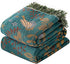 Bed Blankets Versatile Fall Throw Blanket,Boho Blanket & Organic Cotton Throw Blanket,Perfect for Beds,Couches,Chairs,& Vintage Décor,Featuring Unique Bird & Flower Patterns