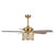 52" Golden Industrial Ceiling Fan