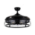 52" Industrial Downrod Mount Ceiling Fan with Lighting and Remote Control