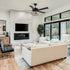 52" New Delhi Industrial Downrod Mount Reversible Ceiling Fan with Lighting and Remote Control