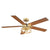 52" Industrial Reversible 5 Blade Led Ceiling Fan