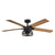 52" Industrial Reversible 5 Blade Led Ceiling Fan