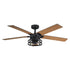 52" Industrial Reversible 5 Blade Led Ceiling Fan