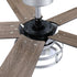 52" Industrial Reversible 5 Blade Led Ceiling Fan