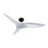 52" Punjab Industrial DC Motor Downrod Mount Reversible Ceiling Fan with Remote Control