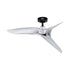 52" Punjab Industrial DC Motor Downrod Mount Reversible Ceiling Fan with Remote Control