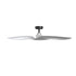 52" Punjab Industrial DC Motor Downrod Mount Reversible Ceiling Fan with Remote Control