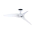 52" Punjab Industrial DC Motor Downrod Mount Reversible Ceiling Fan with Remote Control