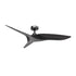 52" Punjab Industrial DC Motor Downrod Mount Reversible Ceiling Fan with Remote Control