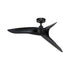 52" Punjab Industrial DC Motor Downrod Mount Reversible Ceiling Fan with Remote Control