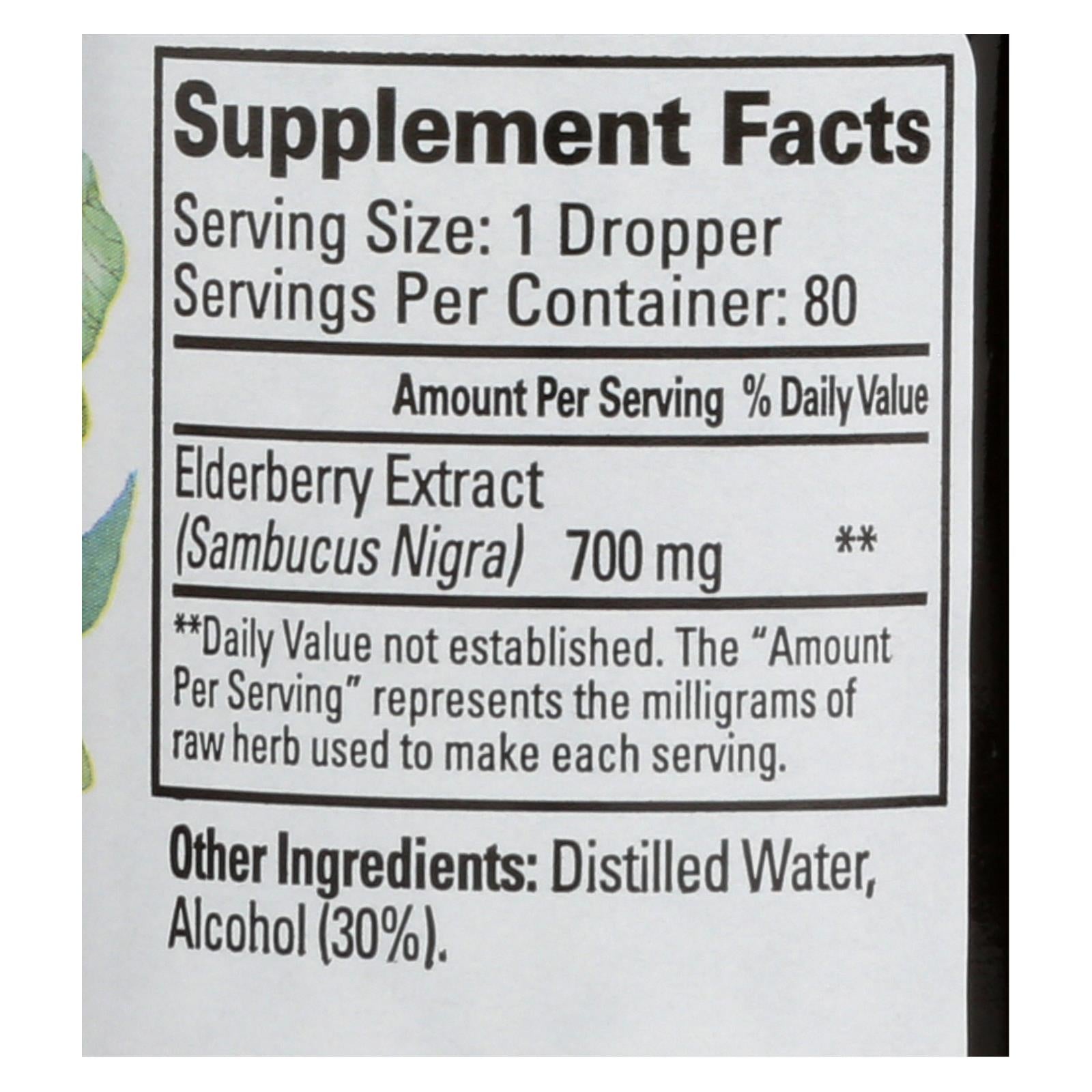 Quantum Elderberry Immune Defense Extract, 2 Fl Oz