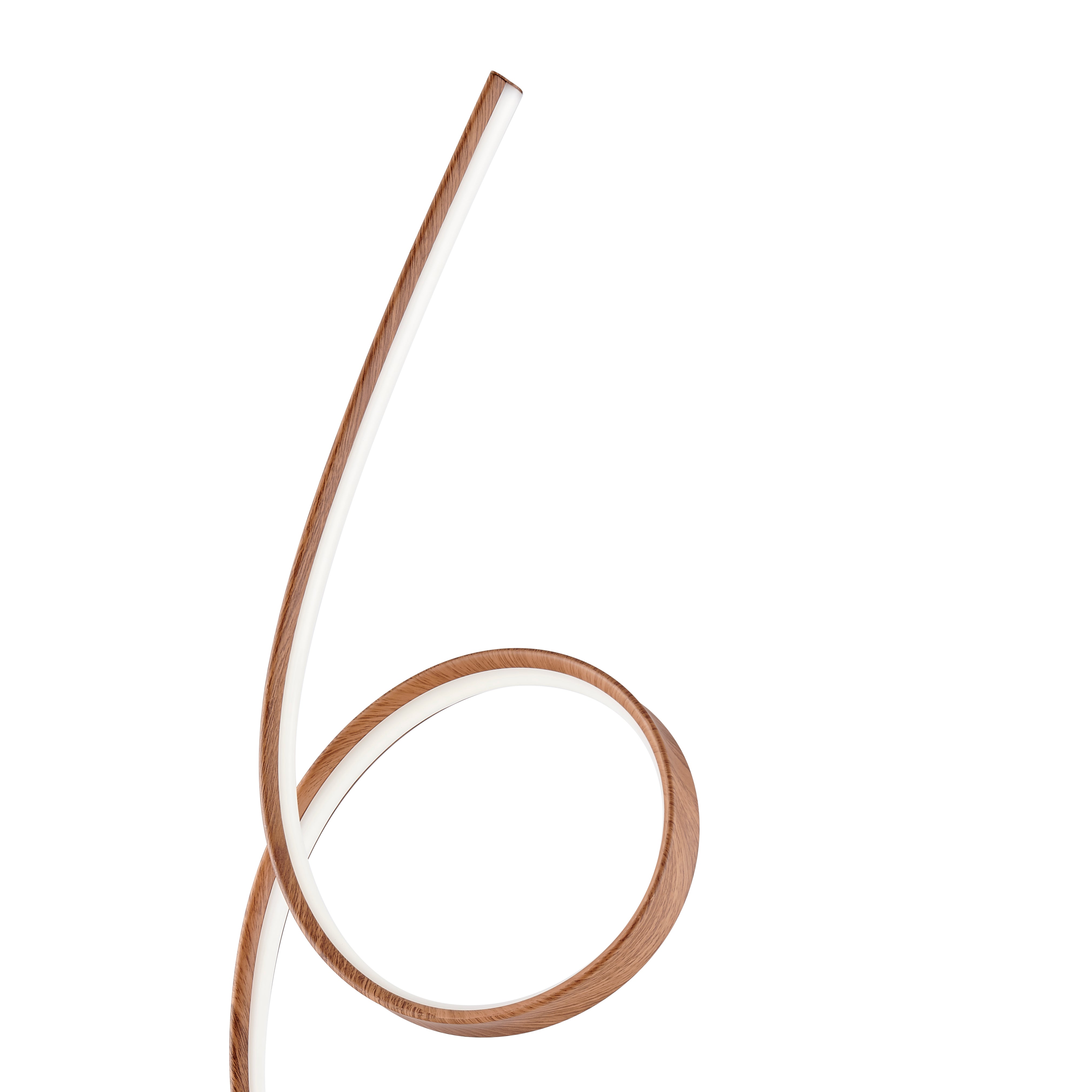 Amsterdam LED Dimmable 63" Floor Lamp // Wood