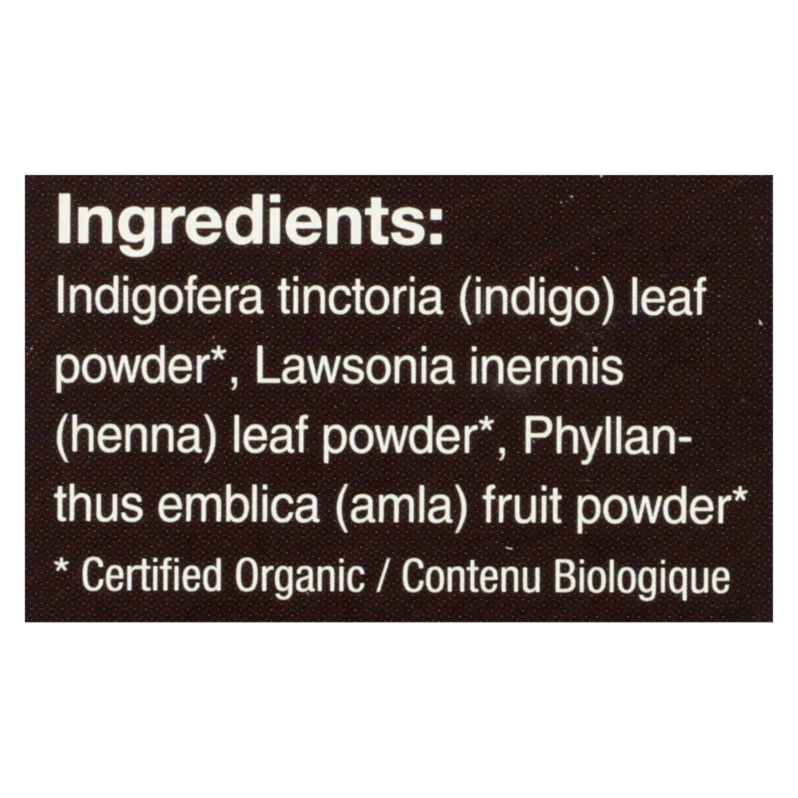 Light Mountain Organic Hair Color & Conditioner – Dark Brown (Pack of 4)