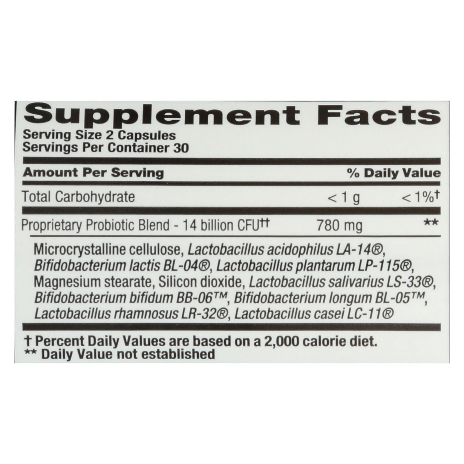 Nutrition Now PB 8 Pro-Biotic Acidophilus for Life, Supports Immune Health, 60 Capsules