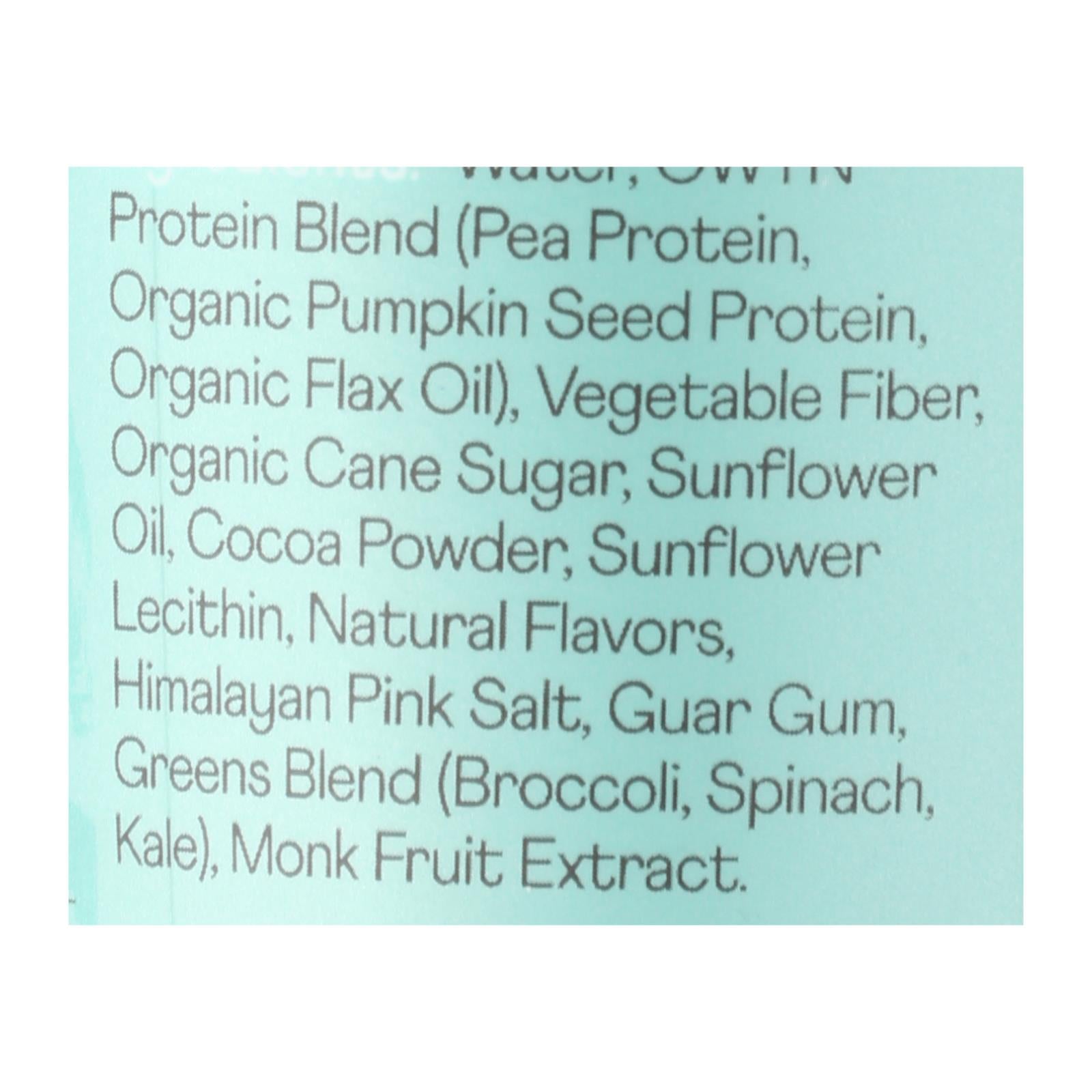 OWYN - Plant-Based Protein Shake - Dark Chocolate - 12 Fl Oz. (Pack of 12)