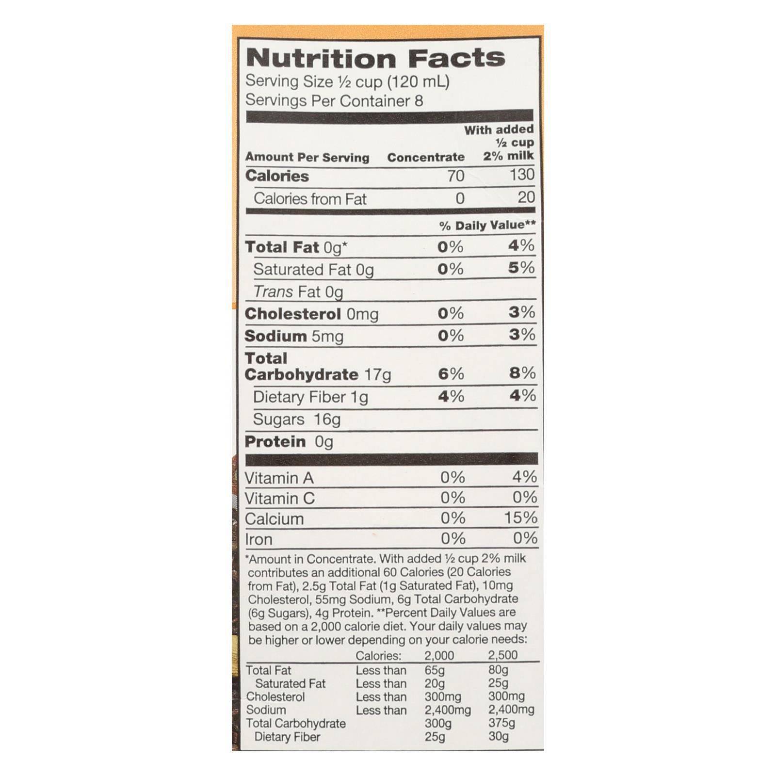 Tazo Chai Latte Organic Plant-Based Tea - 32 Fl Oz, Pack of 6