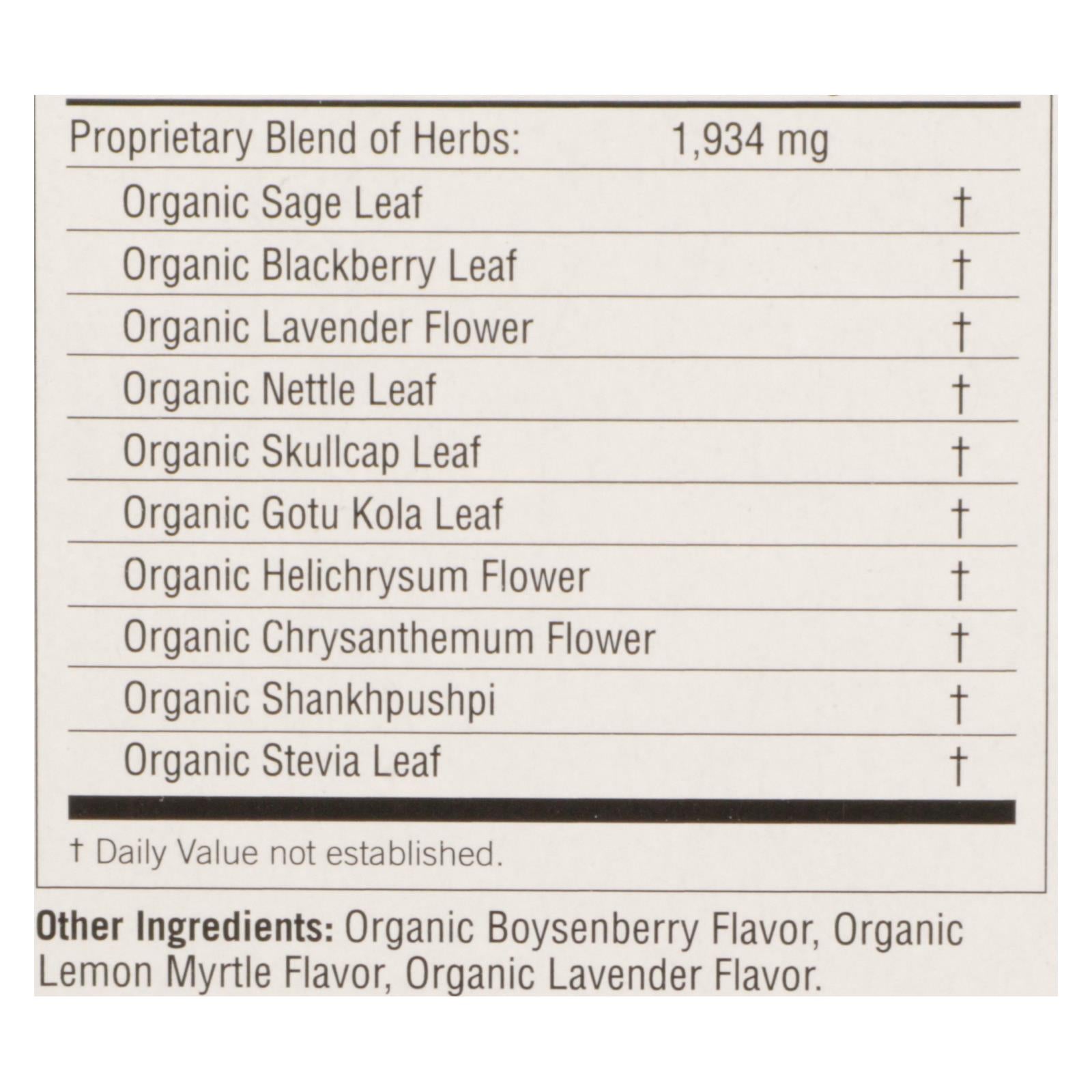 Yogi Tea: Relaxed Mind Caffeine-Free Herbal Tea with Calming Ingredients for Tranquility (Pack of 6, 16 Tea Bags)