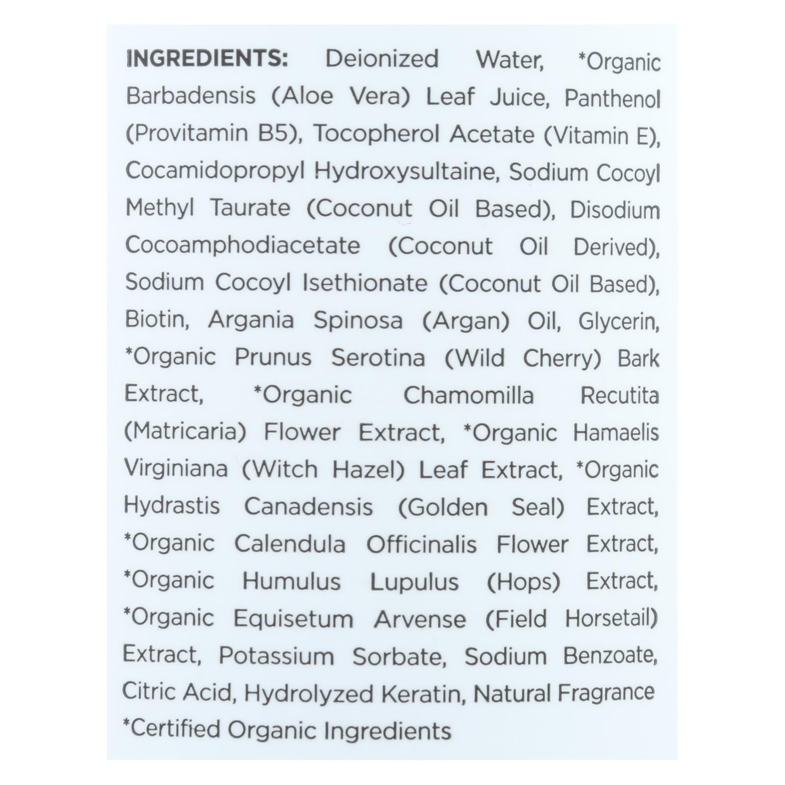 Mill Creek Botanicals Aloe Vera Hydrating and Moisturizing Shampoo - 14 Fl. Oz.