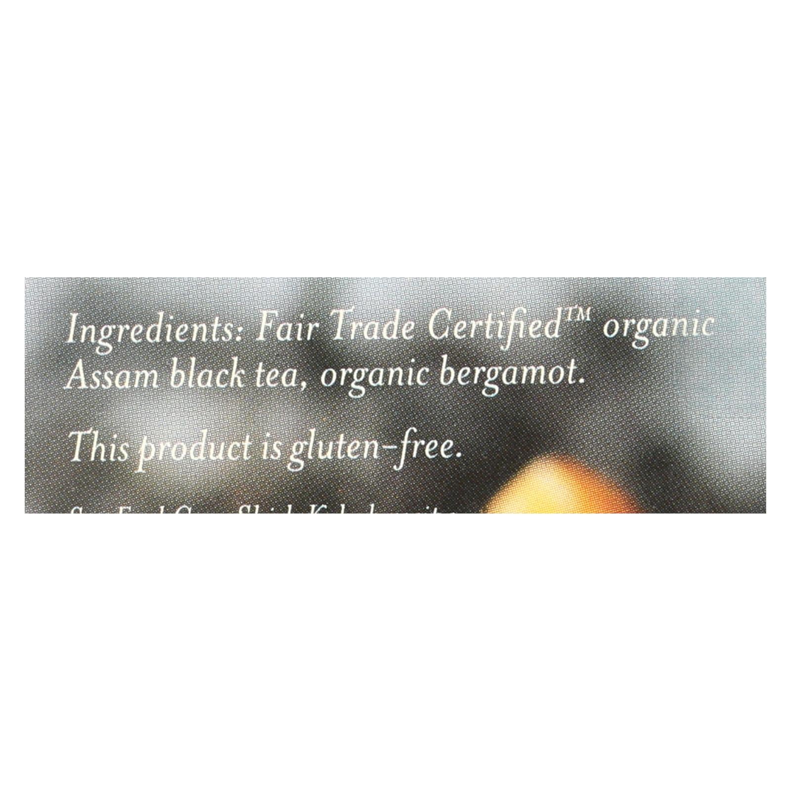 Numi Aged Earl Grey Bergamot Black Tea, 18 Tea Bags per Box (Pack of 6)