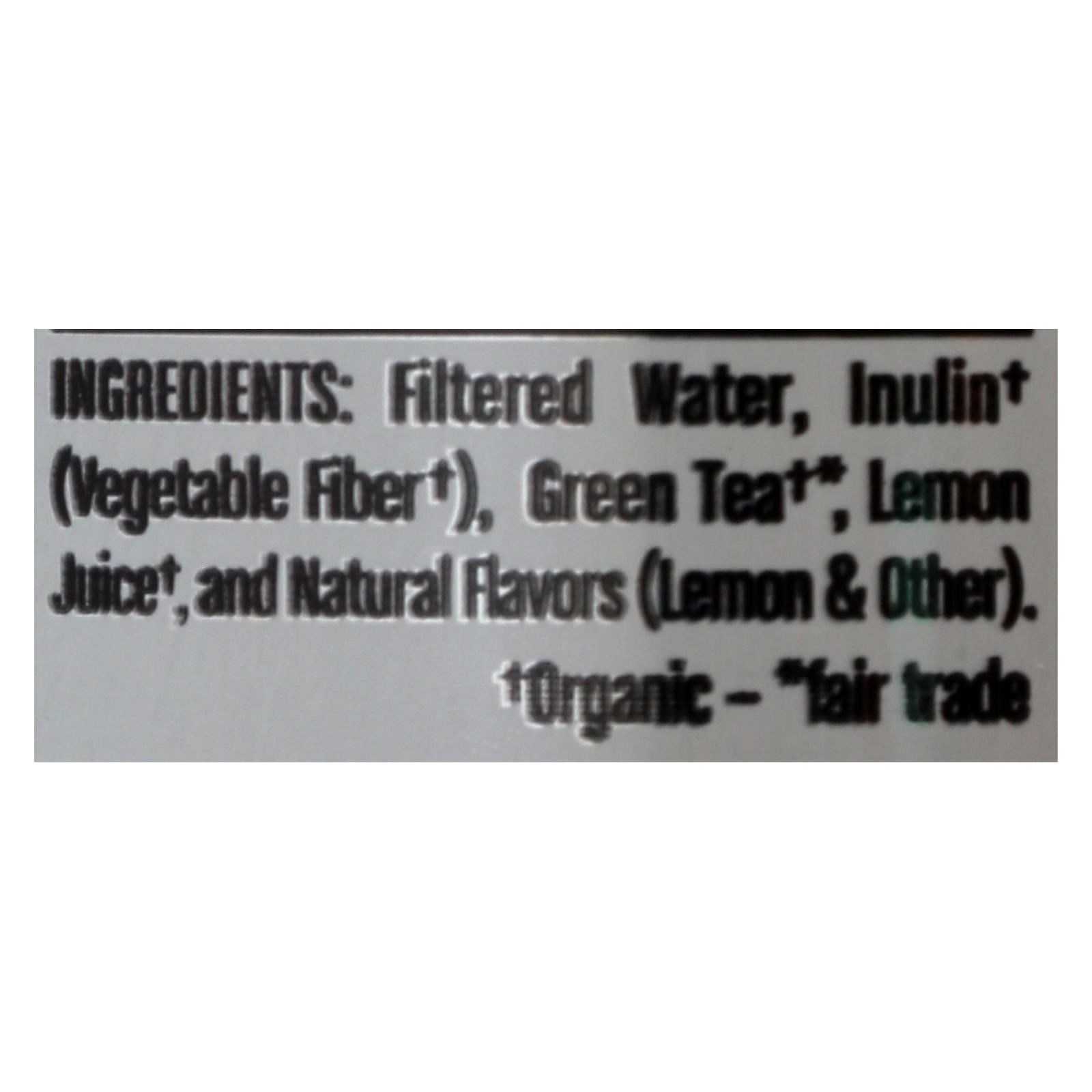 Steaz Unsweetened Green Tea with Lemon, 12-Pack 16 fl. oz. Bottles