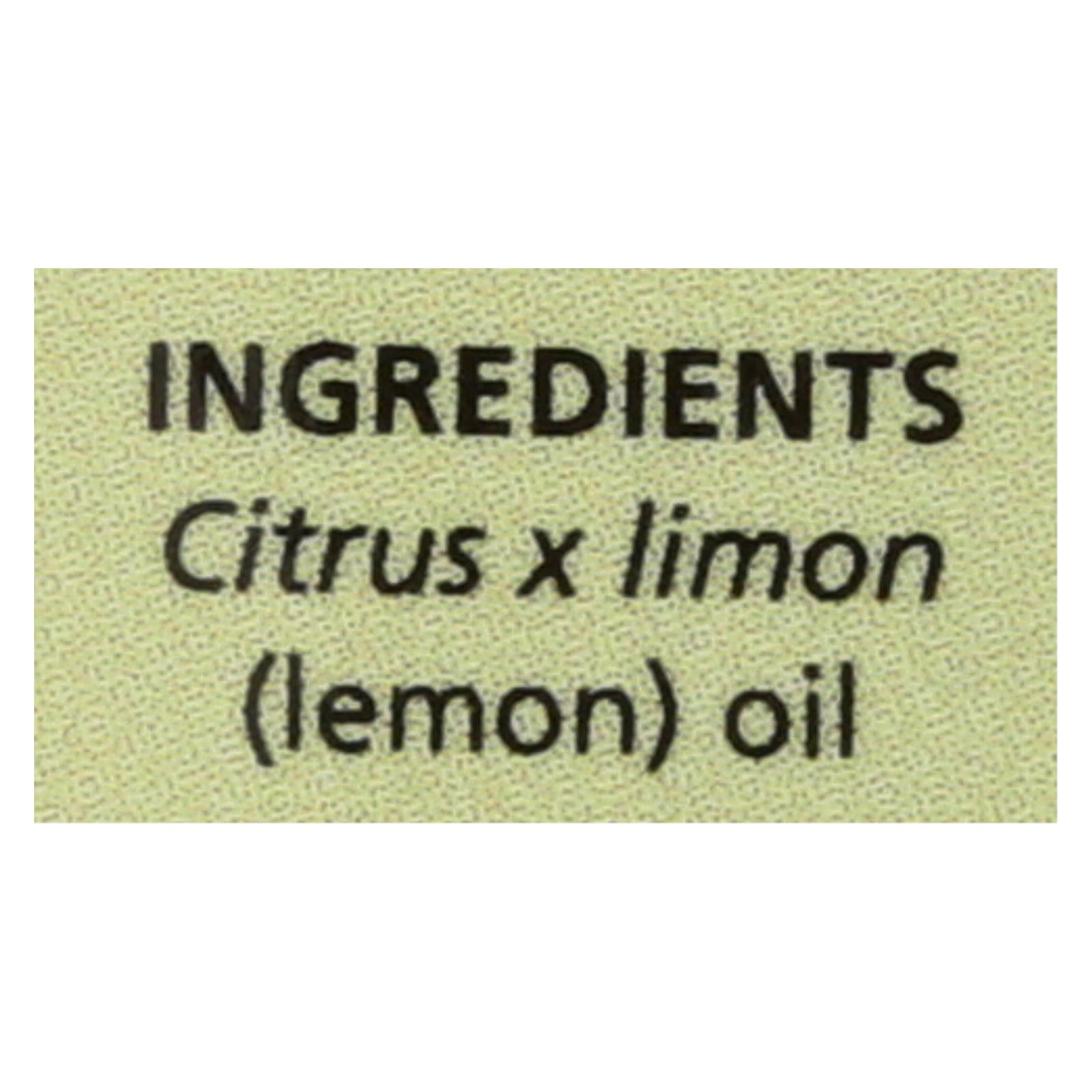 Aura Cacia Lemon Essential Oil (0.5 Fl Oz)