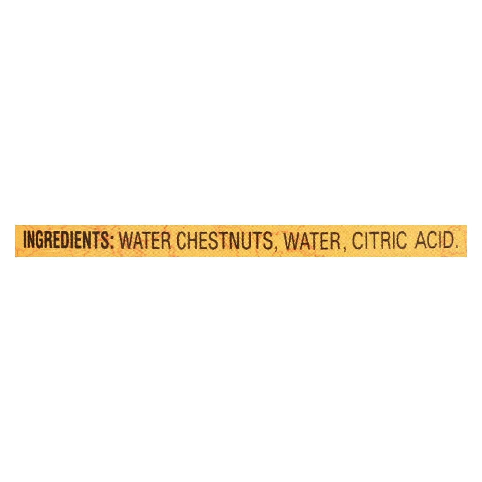 Whole Reese Water Chestnuts - (Pack of 24) - 8 Oz.