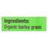 Pines International Organic Barley Grass Powder (3.5 Oz. Pack)