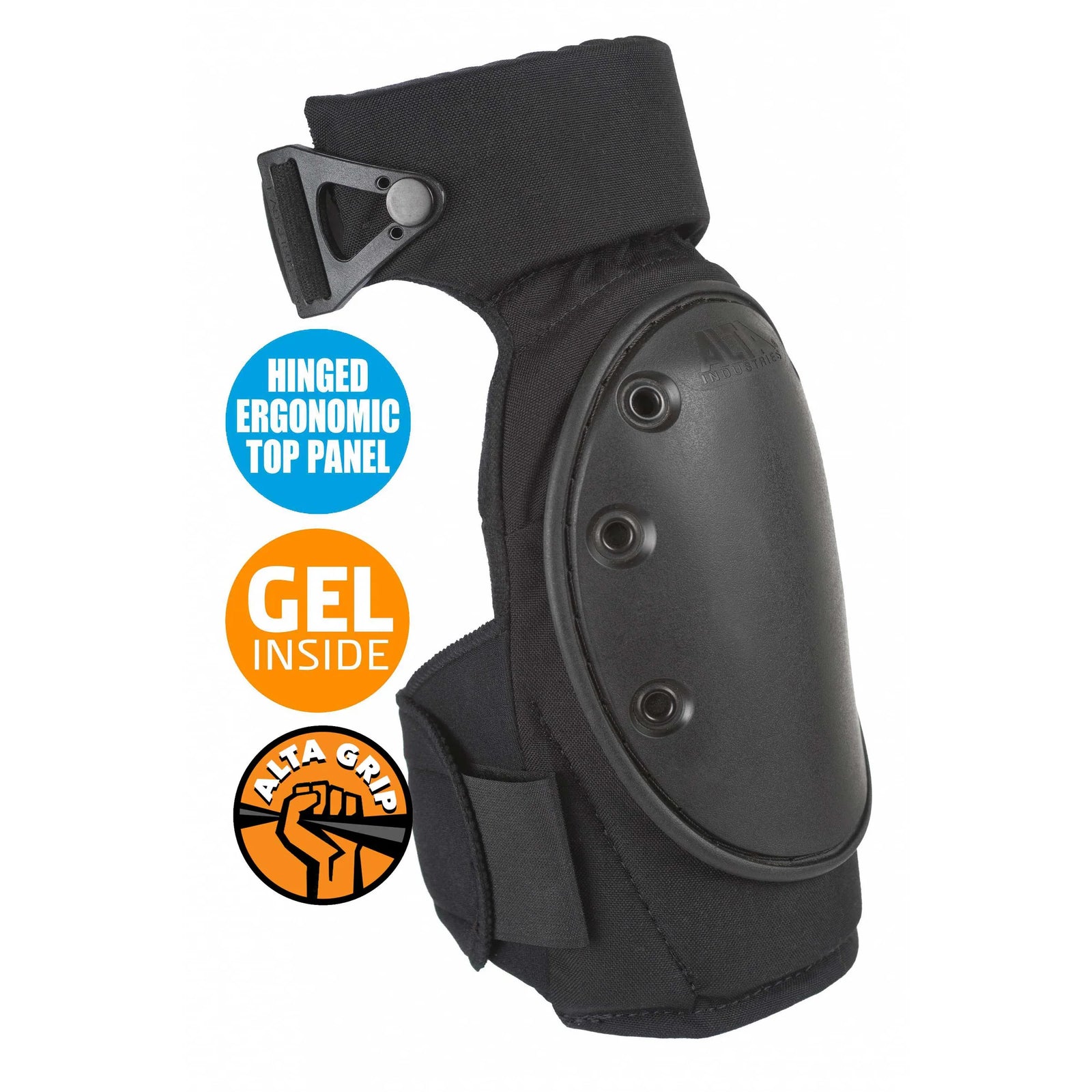 AltaCONTOUR LC Gel Knee Pads Black AltaGrip