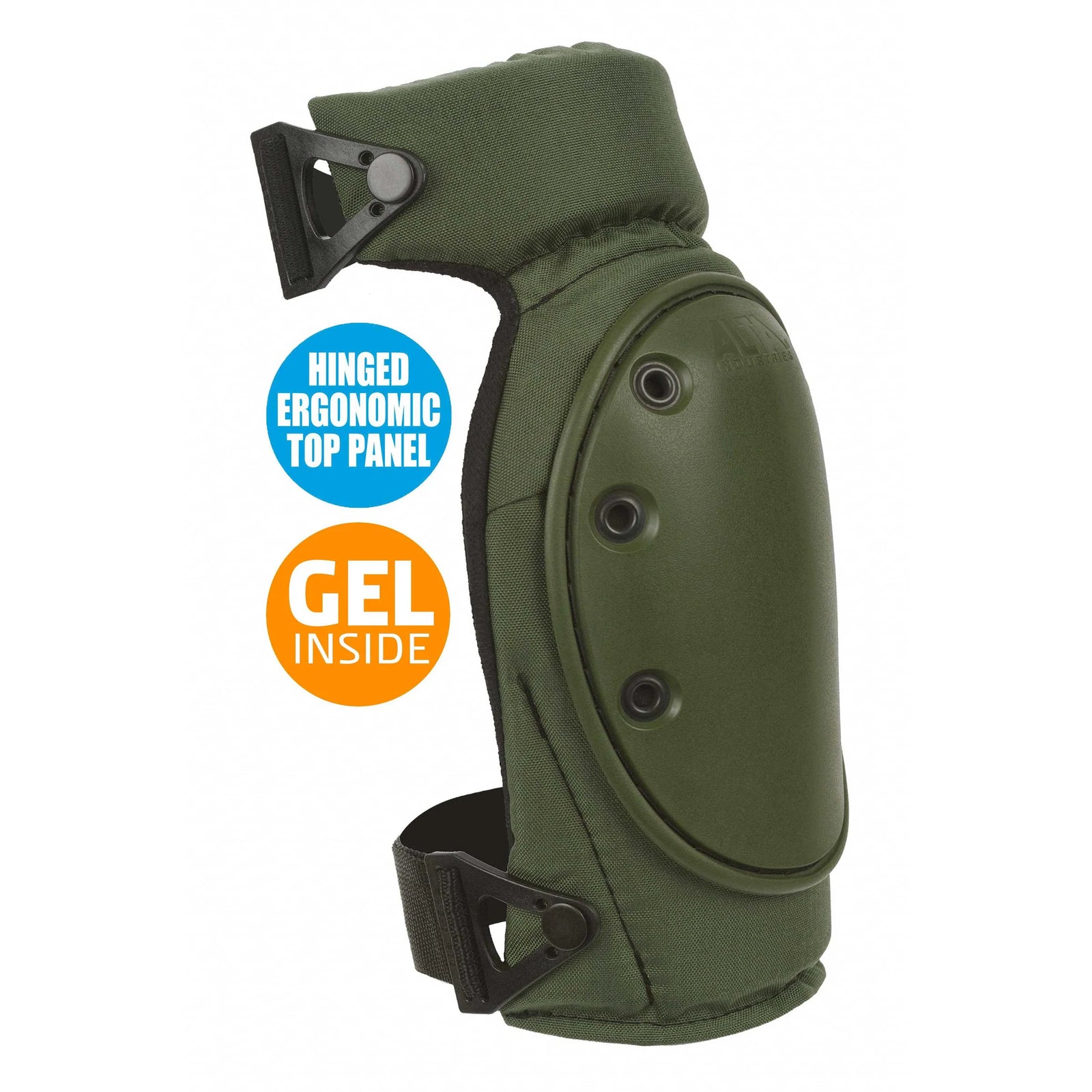 AltaCONTOUR LC Gel Knee Pads O-Green AltaLok