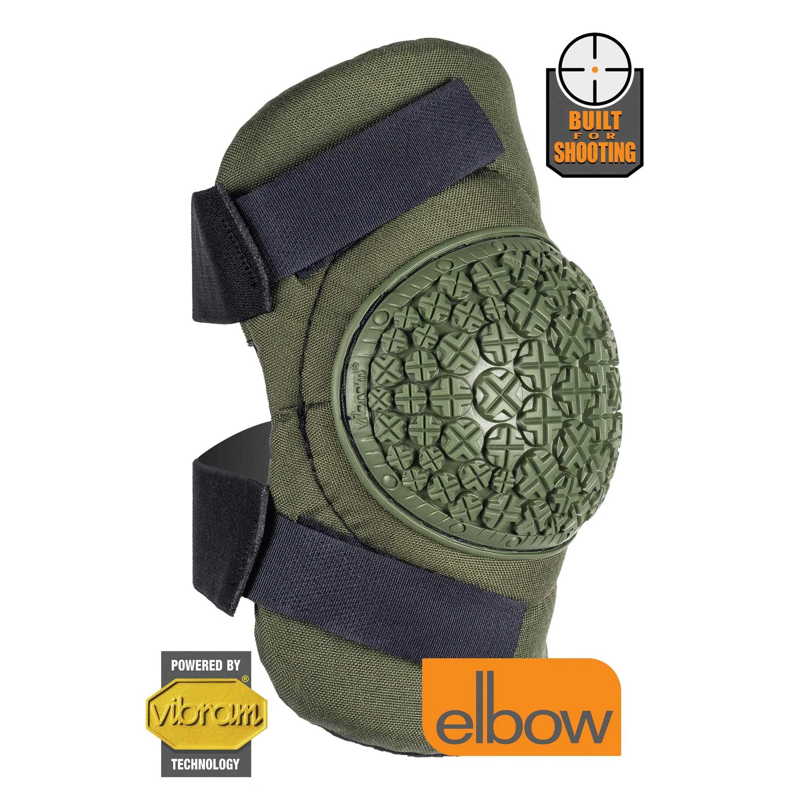 AltaFLEX-360 Elbow Pads–VIBRAM Olive