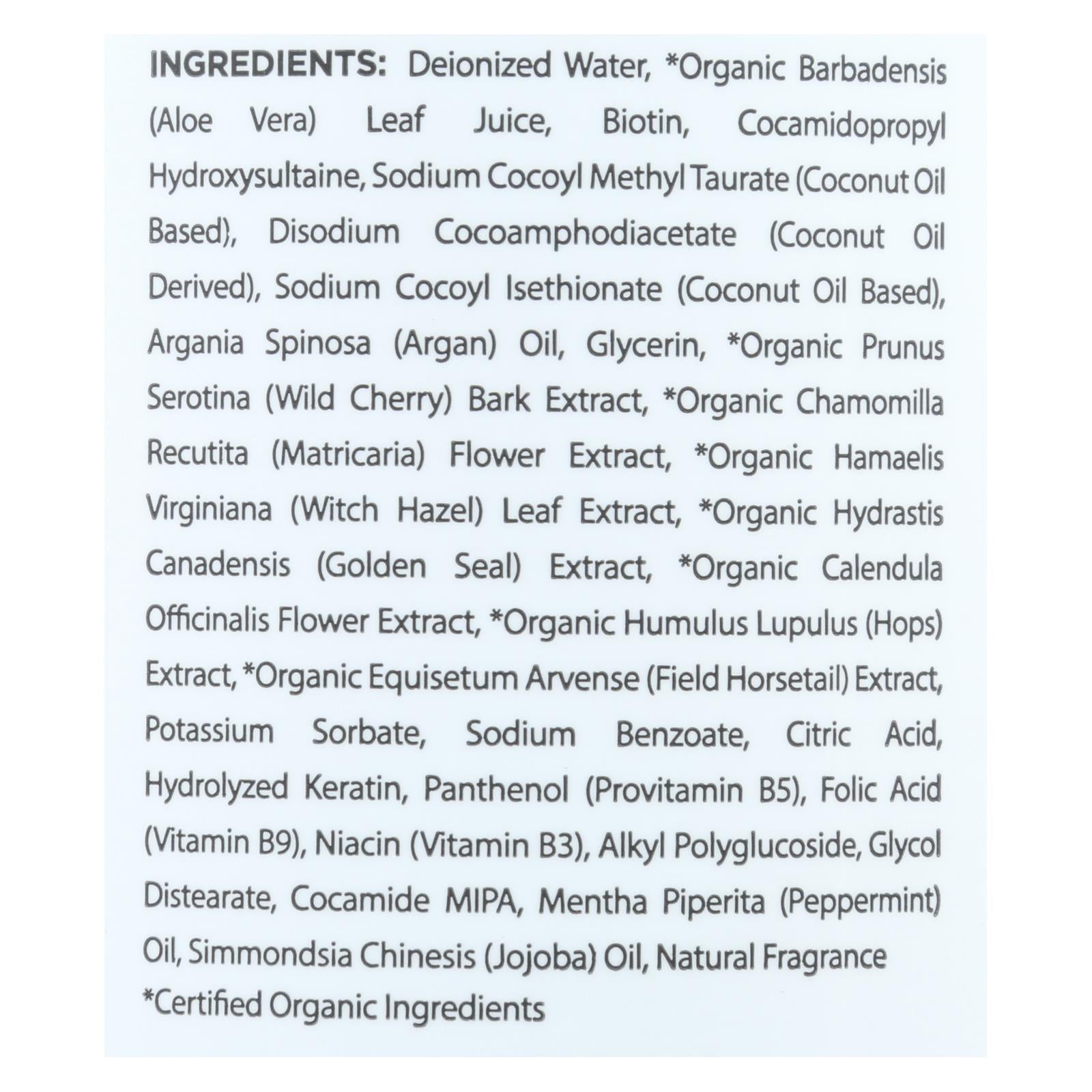 Mill Creek Botanicals Biotin Shampoo for Hair Growth & Thickness (14 Fl. Oz.)