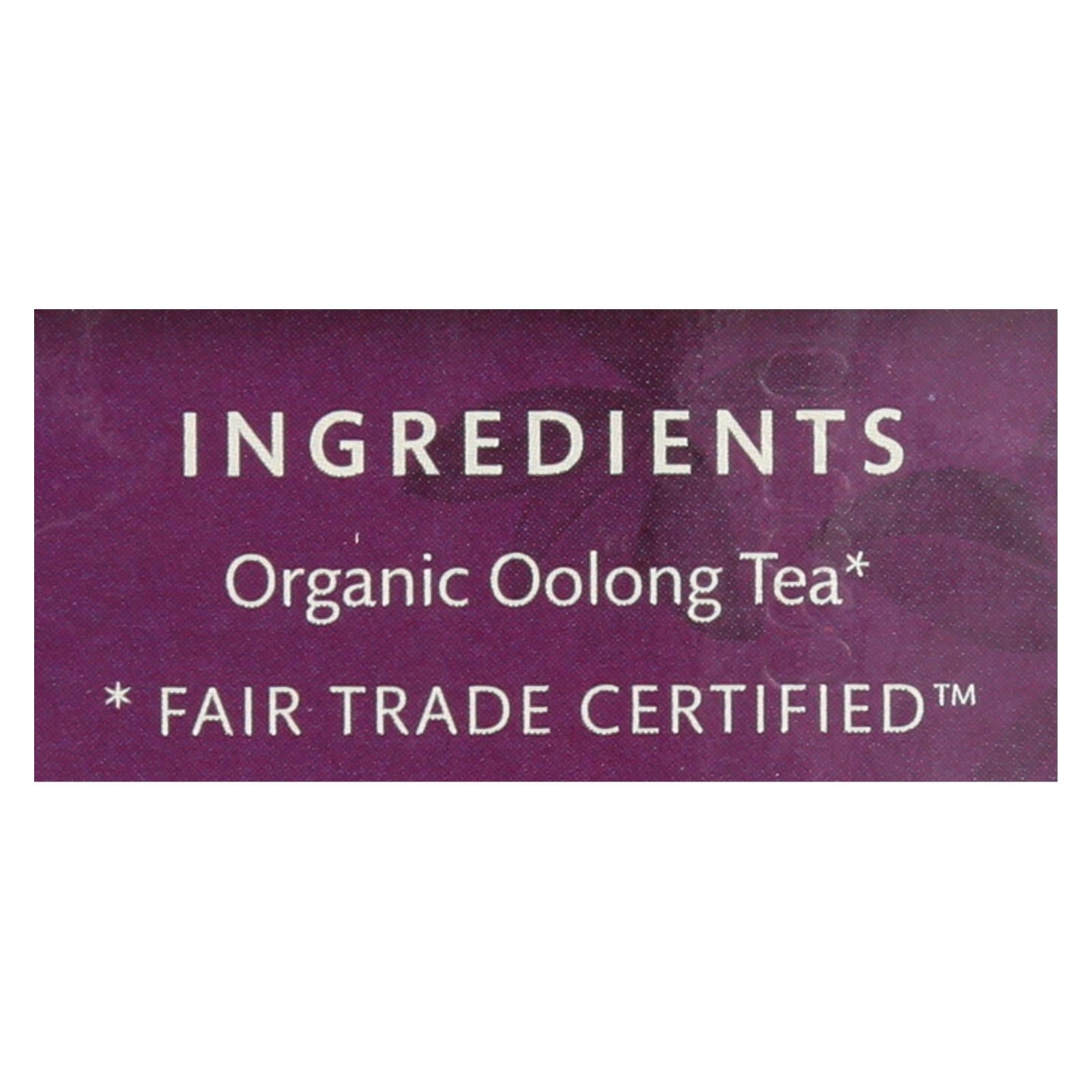 Choice Organic Teas Oolong Tea, Pack of 6 (16 Tea Bags per Pack)