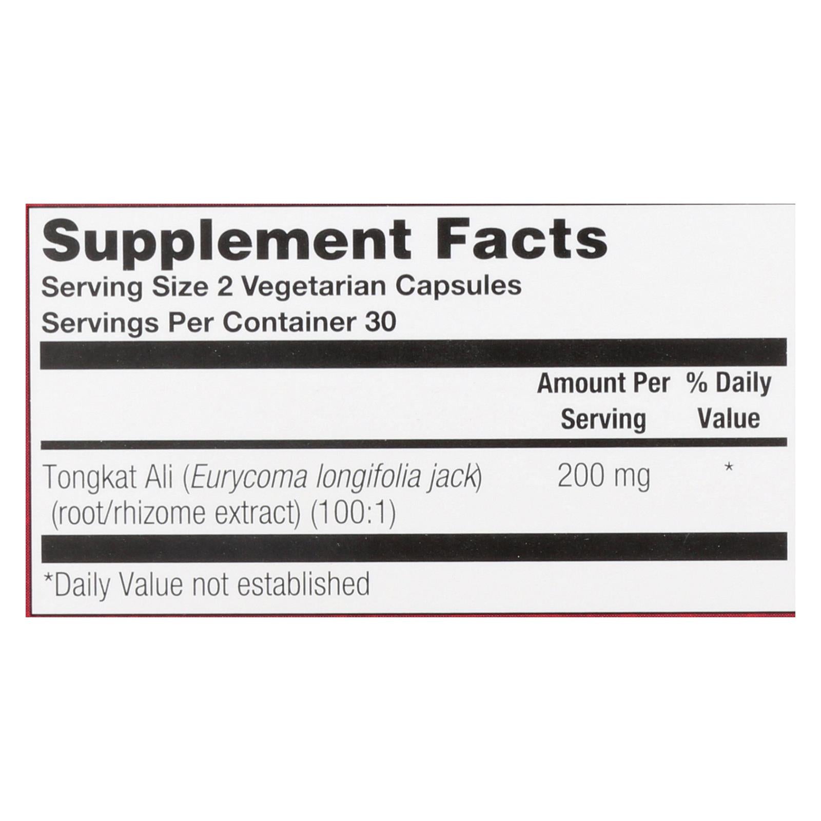 Natural Balance LongJack PowerMax Energy Support (Pack of 60 Capsules)