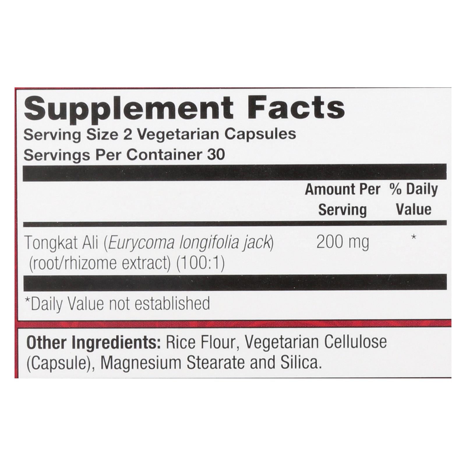 Natural Balance LongJack PowerMax Energy Support (Pack of 60 Capsules)