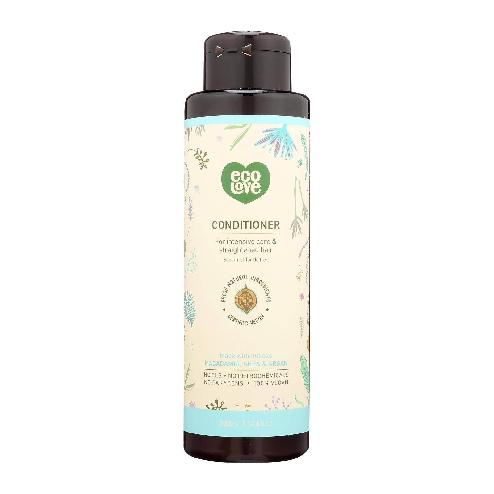 Ecolove Orange Veg Shampoo for Normal & Dry Hair, 17.6 Fl Oz