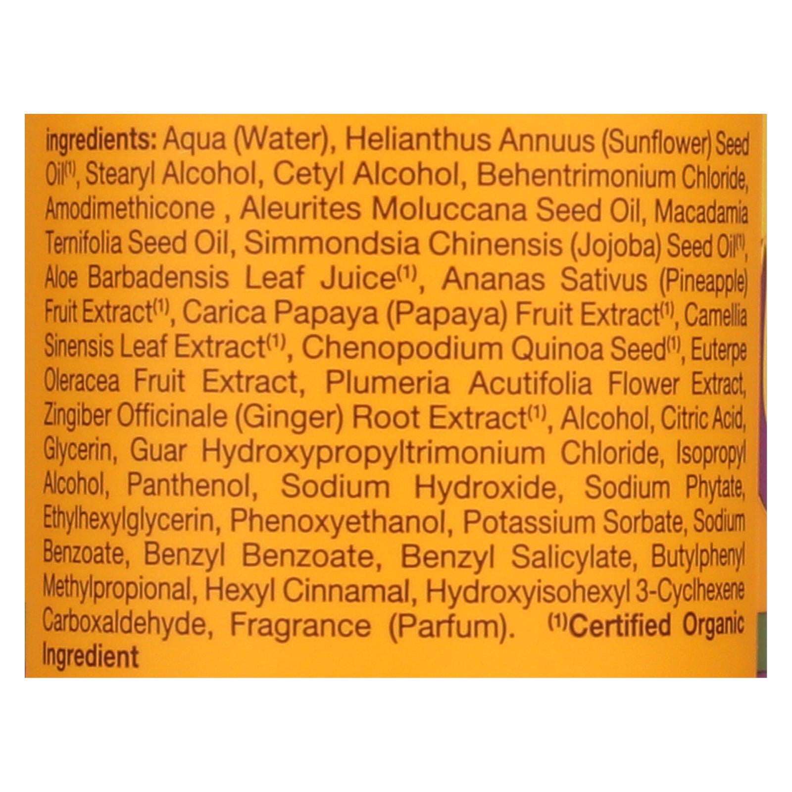 Alba Botanica Hawaiian Hair Conditioner Plumeria, Hydrating and Volumizing, 12 Fl Oz