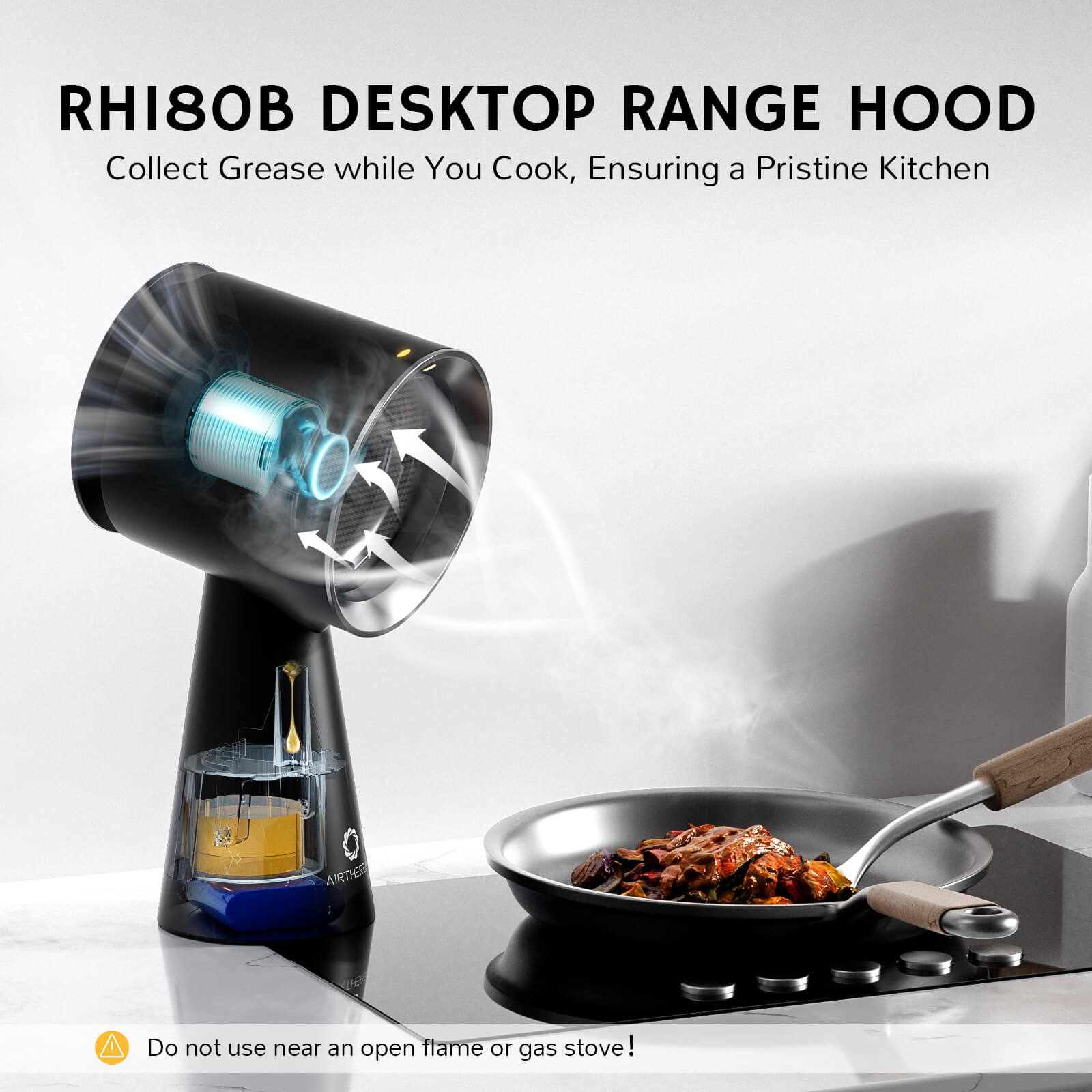 RH180 Portable Desktop Range Hood - Tundra Globe