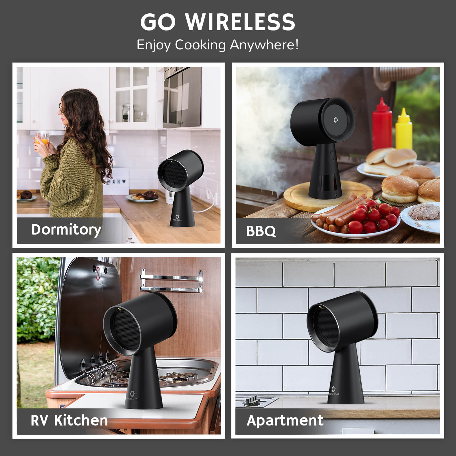 RH180 Portable Desktop Range Hood - Tundra Globe