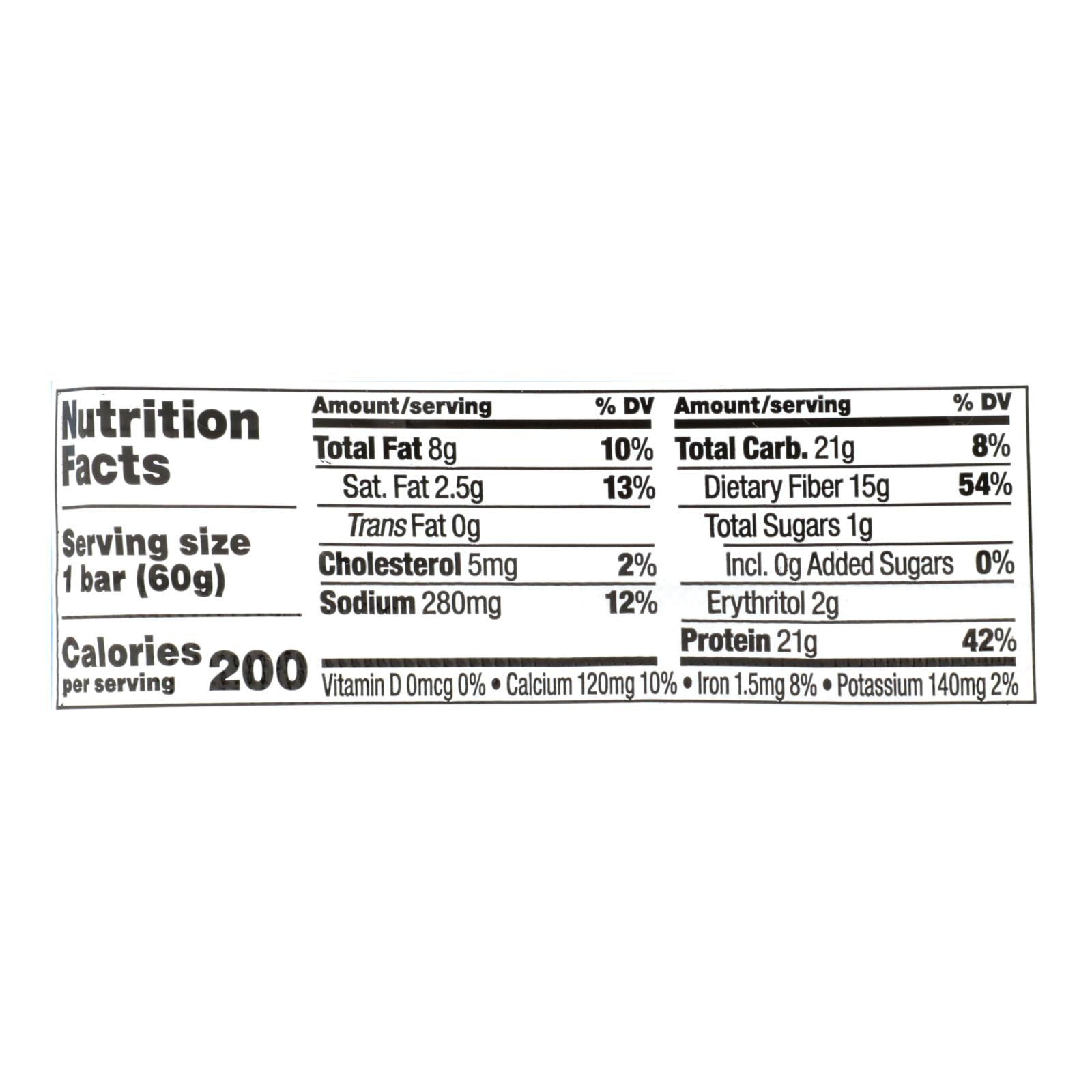 Quest Bar - Cookies and Cream Pack of 12 - 2.12 oz. Bars