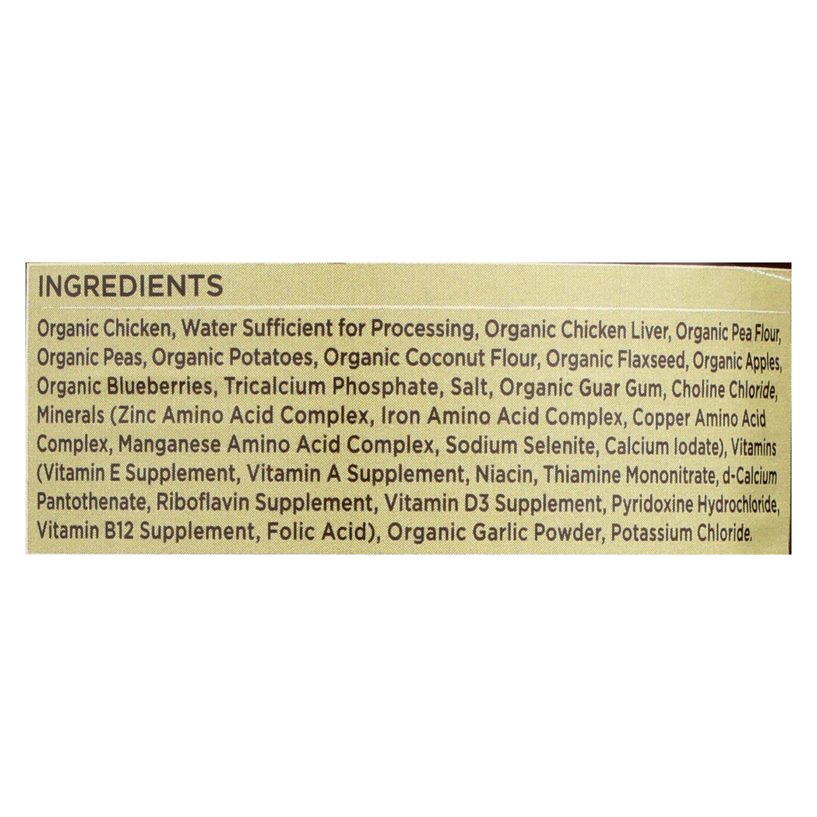 Castor & Pollux Organic Grain-Free Chicken & Fresh Vegetables Dog Food - 12.7 Oz, 12-Pack