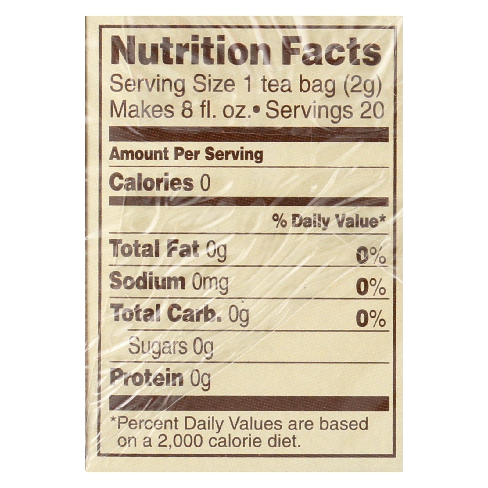 Celestial Seasonings Wild Berry Zinger Herbal Tea, 6 Boxes of 20 Tea Bags