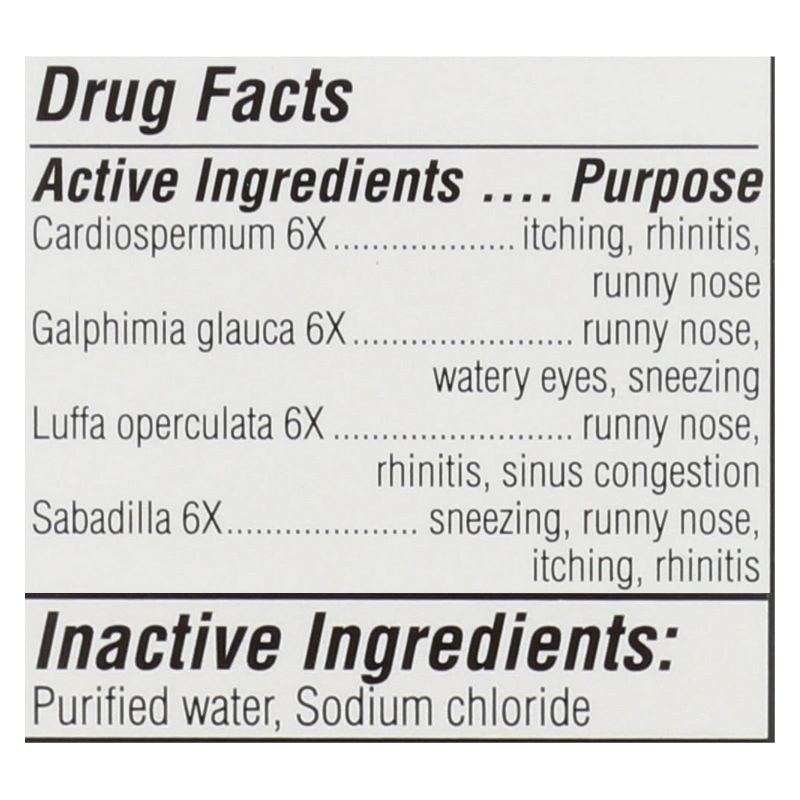 Similasan Nasal Allergy Relief (- .68 Fl Oz.)