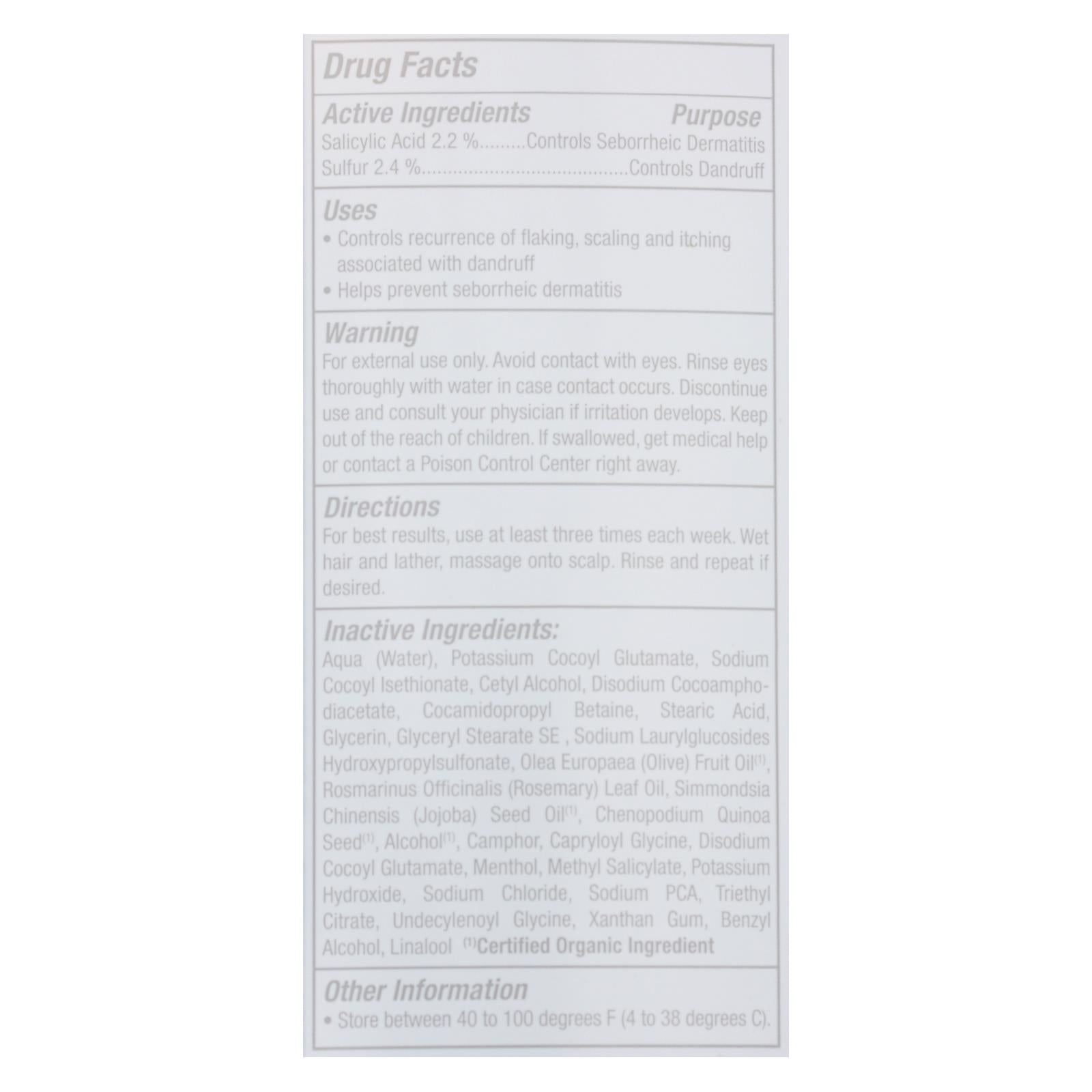 Jason Anti-Dandruff DTX Dandruff Relief Shampoo (12 Fl Oz.)