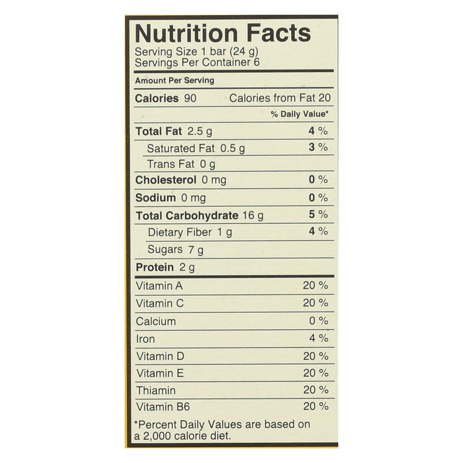 Made Good Chocolate Banana Granola Bar (Pack of 6 - 5 Oz.)