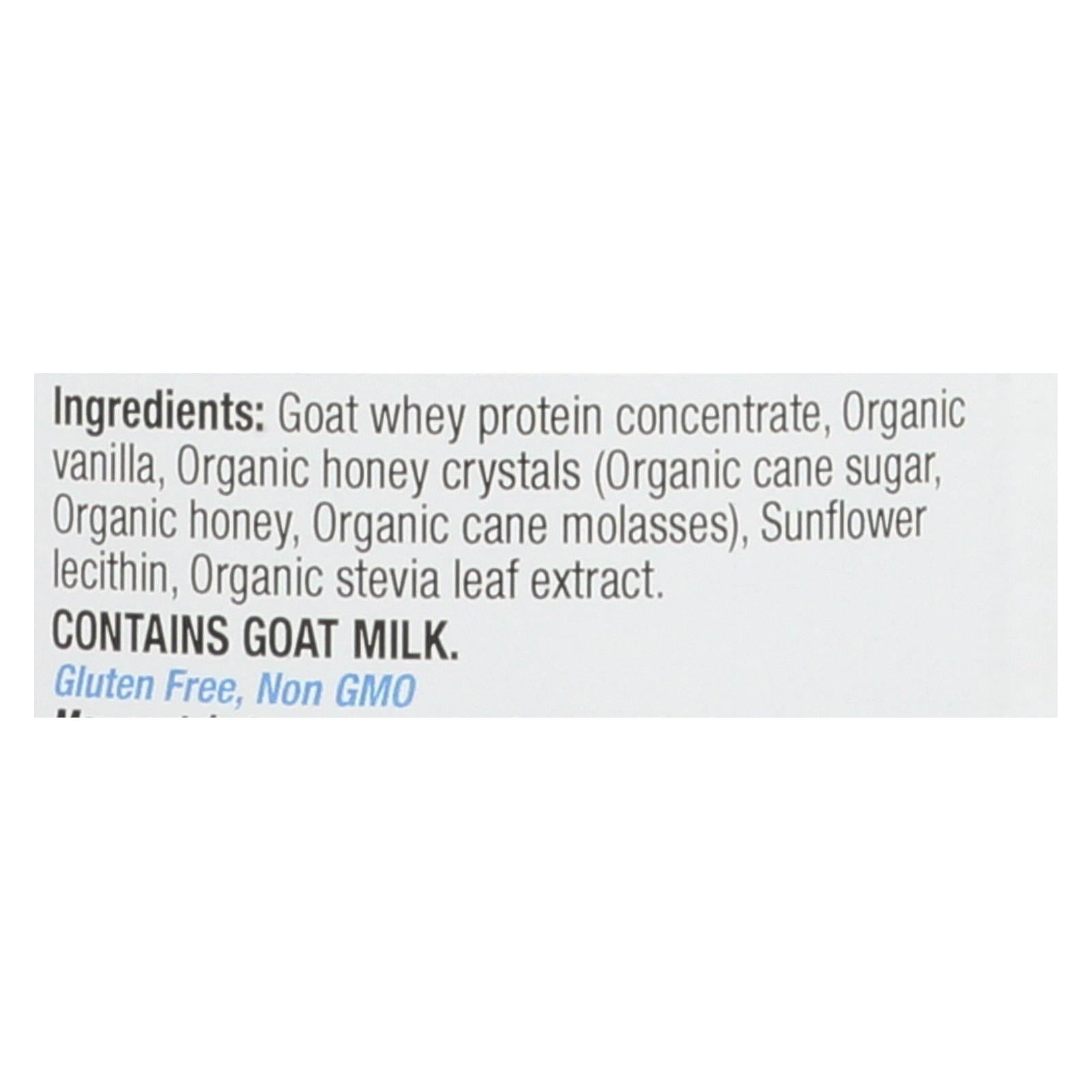 Tera's Whey Protein (12 Oz) - Goat Vanilla Honey