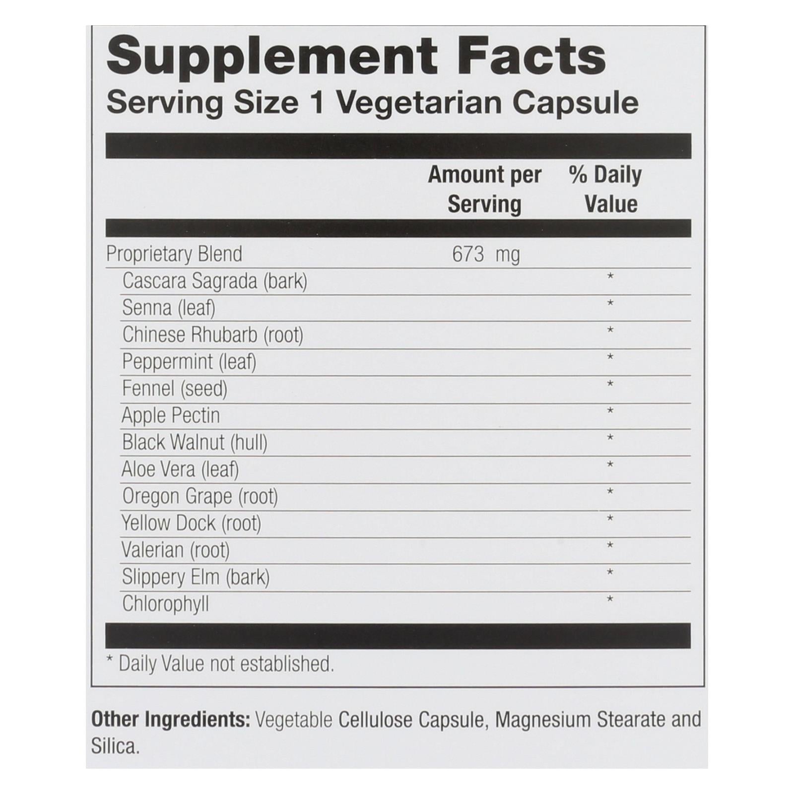 Natural Balance Ultra Colon Clenz Vegetarian Capsules, 120 Count